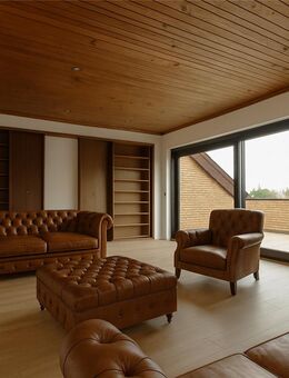 Sofort frei: renovierte, komfortable Dachgeschosswohnung mit großer Süd-Loggia und PKW-Stellplatz - Bad Oeynhausen