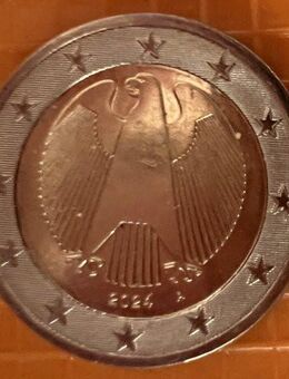 2 Euro von 2024 „A“ Deutschland Kursmünze - Münster (Hessen)