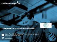IT-Experte*in SAP-S/4HANA-Finance - München