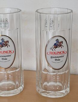 Rolinck-Biergläser „Friedensreiter Bräu“ - 0,3 Liter - Westerkappeln