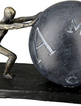 Casablanca by Gilde Dekofigur Skulptur Pushing (1 St)