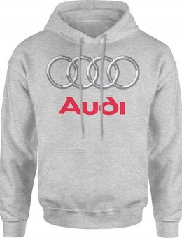 Herren Baumwoll-Sweatshirt für Audi-Fans – Mit hochwertigem Siebdruck Design 523 - Ingolstadt
