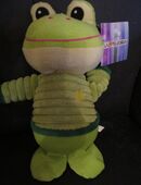 Stoff Plüschtier Frosch grün in 85258