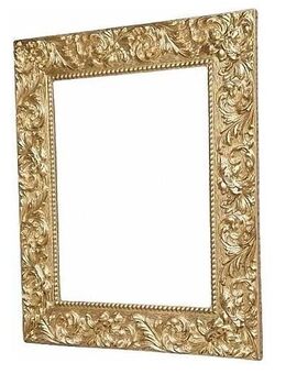 Leerrahmen Bilderrahmen-Holz-Barock-Sondermaße-alle Größen möglich 485 Gold - Holzminden