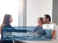 Compliance-Mitarbeiter (WpHG) und Geldwäsche-Spezialist (m/w/d) in Voll- oder Teilzeit - Augsburg
