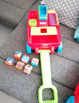 Fisher price Musikwagen u. Peek a Block Würfel Nachziehwagen Spielzeug - Nienstädt