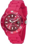 Madison New York Uhr weinrot in 48485