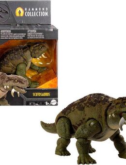 Mattel® Actionfigur Jurassic World Hammond Collection Scutosaurus Dinosaurier