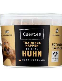 Chewies Monoprotein Trainingshappen - Sparpaket: Huhn 4 x 300 g