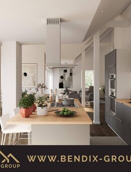 Schöne Maisonettewohnung mit Dachterrasse & 2 Balkonen I 4-Zi I Hochwertig & modern! - Leipzig