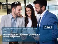 Ausbildung zum Kaufmann (w/m/d) für Büromanagement - Stuttgart