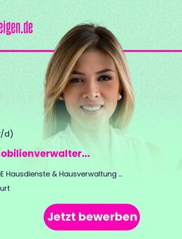 Immobilienverwalter (m/w/d) - Erfurt