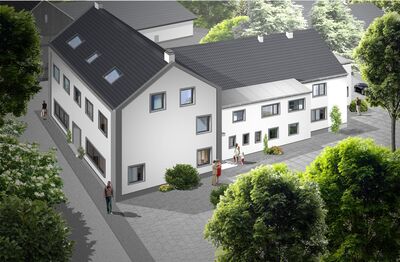 Wohnung im Stadthaus am Waldrand zum Kauf