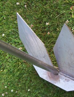 Anker Edelstahl Plattenanker Britanyanker mit Schäkel V2A V4A 5kg 34x50x10cm in gutem Zustand - Lübeck