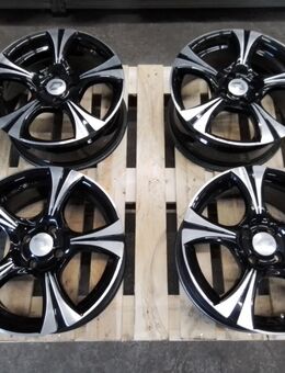 4 gebrauchte Alufelgen 7x16 ;ET 38, LK 4x100 ; KBA 47251 3A - Sprendlingen