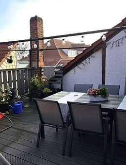 Was braucht man mehr? Wohnen auf 2 Etagen mit Dachterrasse - in der Altstadt - Mühlhausen (Thüringen)