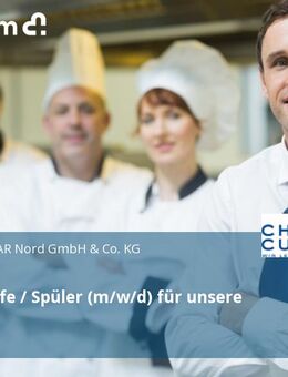 Küchenhilfe / Spüler (m/w/d) für unsere Kantine - Hamburg