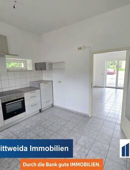 Charmantes 1-Zimmer-Apartment mit Einbauküche und Terrasse im Grünen! - Kriebstein