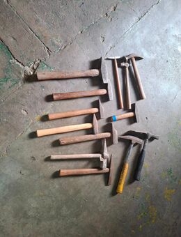 Sammlung Hammer normale Hammer+Dachdeckerhammer - Dinslaken