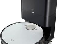 Medion® Saugroboter X50 SW (MD 20004), Absaugstation, 8 kPa Saugleistung, Lasernavigation, Teppicherkennung, No Go & Go Bereiche, App-Steuerung