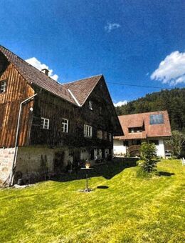 Traumhaftes Grundstück in Alleinlage mit Mehrfamilienhaus und historischen Bauernhaus - Oberwolfach