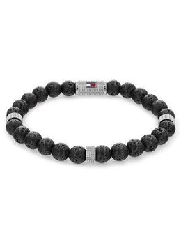 Tommy Hilfiger Armband Schmuck Edelstahl Armschmuck, mit Lavastein oder Sodalith
