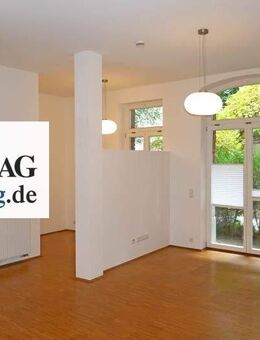 Fürth-City: Wohnen im Denkmal! Superschöne 2-Zi-Whg im EG mit Terrasse, EBK opt., Parkett - Fürth