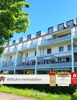 Attraktive 3-Raum-Wohnung | Westbalkon | Gartenanteil | TG-Stellplatz | ruhige Wohnlage - Leipzig
