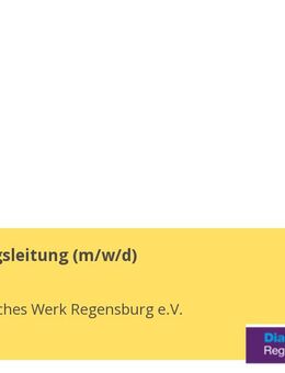 Einrichtungsleitung (m/w/d) - Bogen