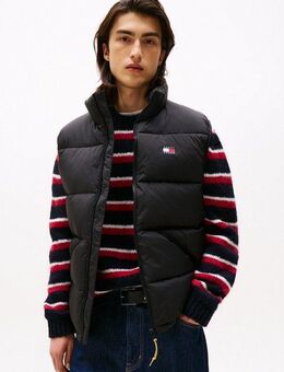 Tommy Jeans Steppweste TJM VAIL PUFFER VEST mit Stehkragen, relaxed fit