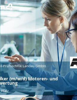 Kfz-Techniker (m/w/d) Motoren- und Bauteilbewertung - Landau (Pfalz)