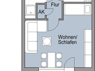 Schicke 1 Zimmerwohnung mit Balkon - Frankfurt (Main)