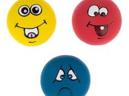 zooplus Basics Hundespielzeug Emoji Latexbälle - 3er Set (je Ø 5 cm)