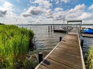 Seeterrasse - Wasser - Wasser - Wasser, nur 30 m z. Schwimmen und z. Marina - Fahrdorf