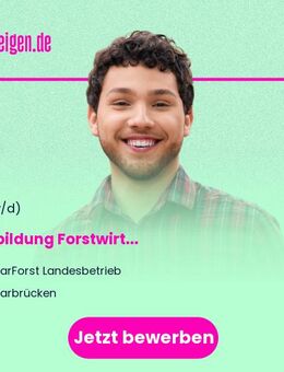 Ausbildung Forstwirt (m/w/d) - Saarbrücken