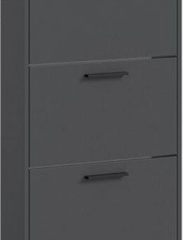 HBZ Schuhkommode Sam Schuhkipper, Schuhschrank BxHxT 59x169x17 cm (1 St), mit 5 Klappen