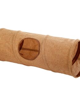 Kerbl Pet Nagertunnel aus Leinen - Ø 18 x L 50 cm