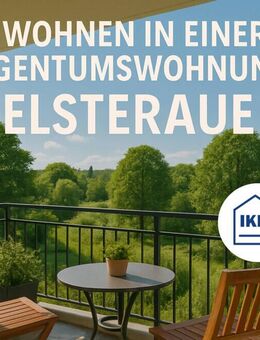Top gepflegte 3 Zimmer Wohnung als interessante Kapitalanlage - Elsteraue