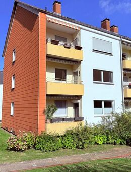 schön geschnittene, sonnige 3-Zimmer-Whg mit Balkon, sofort verfügbar - Vellmar
