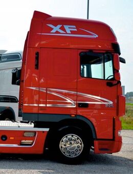 AUFKLEBER Fahrzeugbeschriftung DAF XF 105 95 CHROM Set5342 - Wuppertal