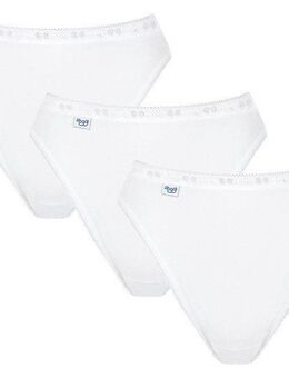 sloggi Tai-Slip Basic+ Tai 3P (3er Pack) mit kleinen Zierborten