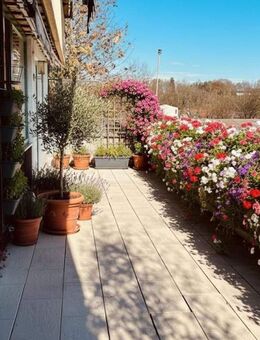 Wohnen mit Urlaubsgefühl: Stilvolle und gemütliche 4-Zimmer-Wohnung mit großartige Terrasse - Miesbach