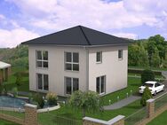 Stadtvilla – 5 Zi. – Ton-Dachziegel, L-W-Wärmepumpe, FBHz., freie Grundriss-Plan., etc., Grdst.-Preis inkl. - Leipzig