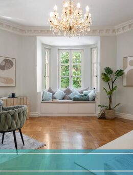 Exklusive und kernsanierte Altbau-Wohnung mit Südterrasse am Maßmannpark - Münchens Maxvorstadt - München