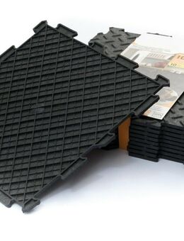 10x Plattformfliese Fliese Werkstatt Garage Boden Fitnessstudio Bodenfliese Belag 30x30cm - Wuppertal