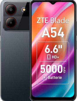 ZTE Blade A54 Smartphone (16,76 cm/6,6 Zoll, 64 GB Speicherplatz, 13 MP Kamera)