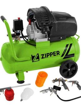 ZIPPER Kompressor, 2200 W, max. 10 bar, 50 l, Kesselvolumen von 50 Liter