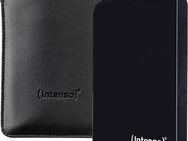 Intenso Memory Drive externe HDD-Festplatte (2 TB) 2,5" 85 MB/S Lesegeschwindigkeit, 76 MB/S Schreibgeschwindigkeit, inkl. Tasche