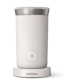 PHILIPS baristina Milchaufschäumer BAR311, Antihaftbeschichtung, leichte Reinigung, 15,3 W, warmer und kalter Milchschaum, 120 ml Fassungsvermögen