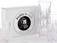 Buddy's Becher Buddy´s Bar, Kunststoff, 6er Set, Tritan Kunststoff Trinkgläser, 150 ml, Made in Germany